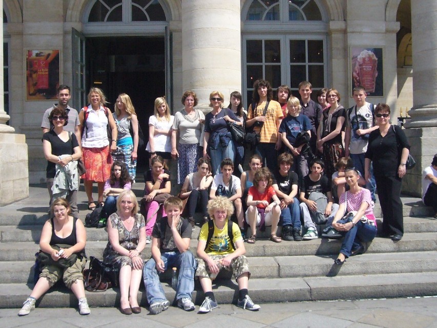 Uczniowie G nr 2 we Francji