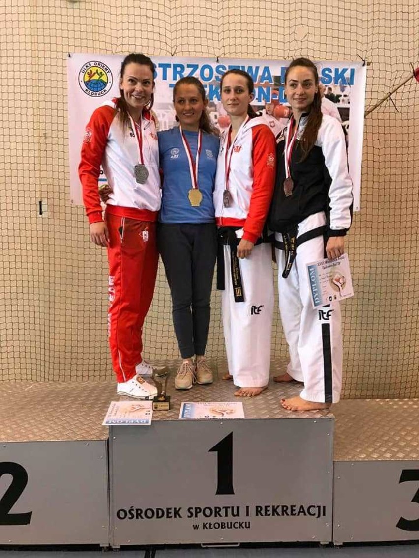 Marta Mysur potrójną wicemistrzynią Polski w taekwondo
