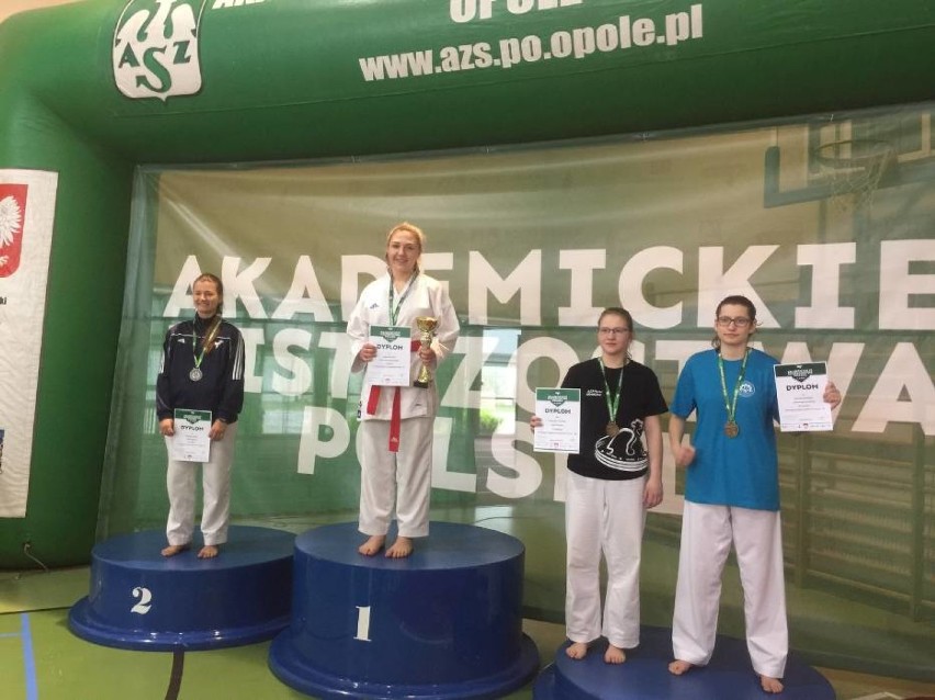 Izabela Kamińska z Tornado Kalisz zdobyła złoty medal...