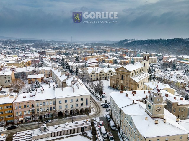 Gorlice w zimowej szacie zachwycają