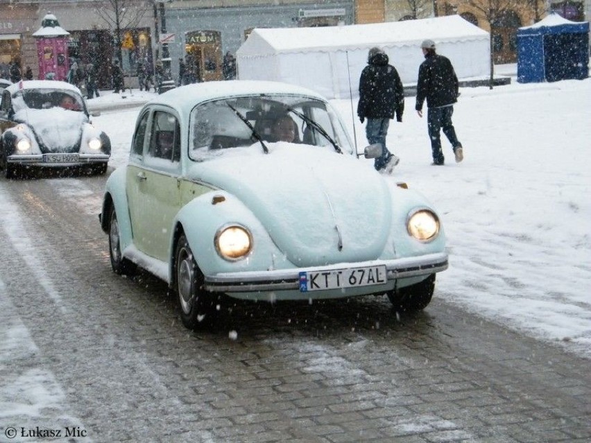 Były i VW 1300 zwane potocznie garbusami. Fot Łukasz Mic