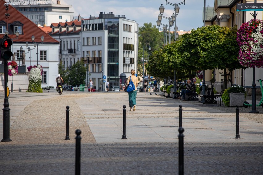 Upały! Tak wyglądał Białystok 10 sierpnia 2020 w godz. 14-15 [zdjęcia]