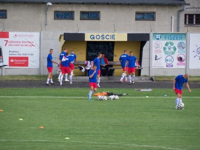 Włocłavia na stadionie w Brodnicy