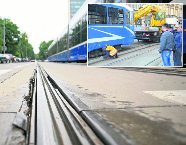 Torowiska w Krakowie w wielu miejscach są w katastrofalnym stanie. Z tego powodu dochodzi do wykolejeń tramwajów. Wielu motorniczych wręcz boi się wyjeżdżać na trasę.