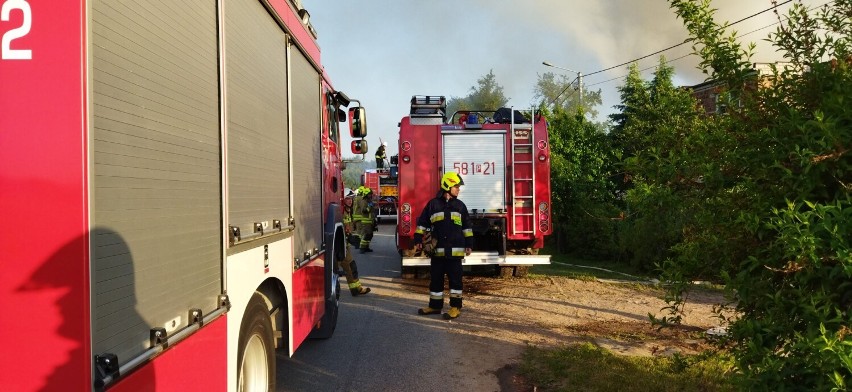 Pożar budynku w Młodziejewicach. Interweniował straż z...