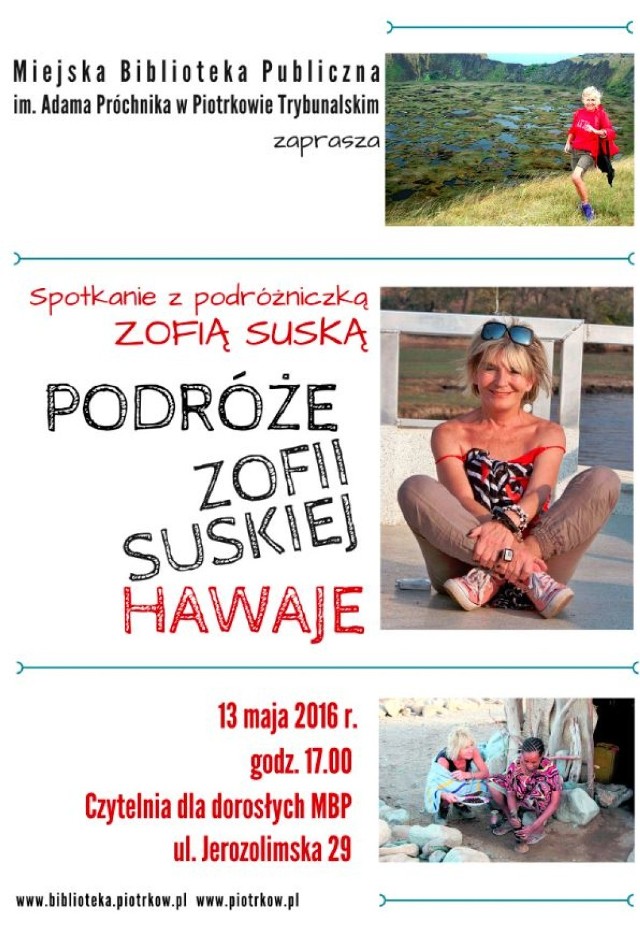 Spotkanie z Zofią Suską w Piotrkowie