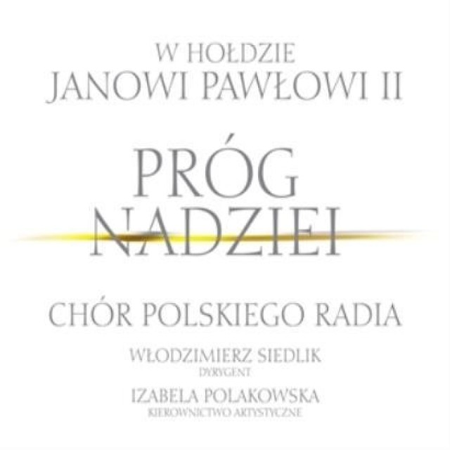 "Próg nadziei", płyta w hołdzie Janowi Pawłowi II
