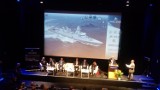 Program Miecznik wielką szansą dla trójmiejskich stoczni. Dyskusja ekspertów podczas Forum Gospodarki Morskiej w Gdyni. 14.10.2022
