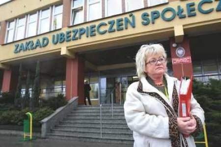 Elżbieta Rybak, przewodnicząca Związku Zawodowego Pracowników ZUS w Rybniku.