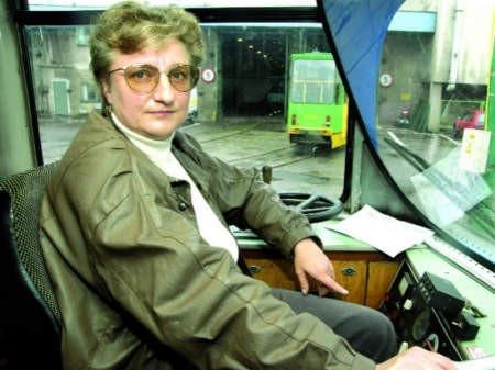 Ewa Stasiulewicz po skończeniu kursu będzie prowadziła jeden z poznańskich tramwajów - FOT. WALDEMAR WYLEGALSKI