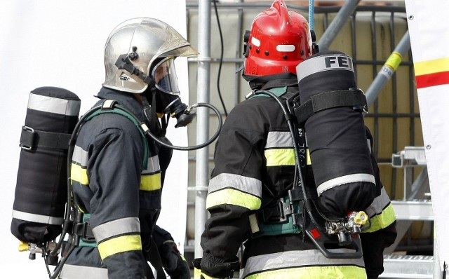 Na miejsce zdarzenia udały się wozy straży pożarnej oraz karetka pogotowia ratunkowego.