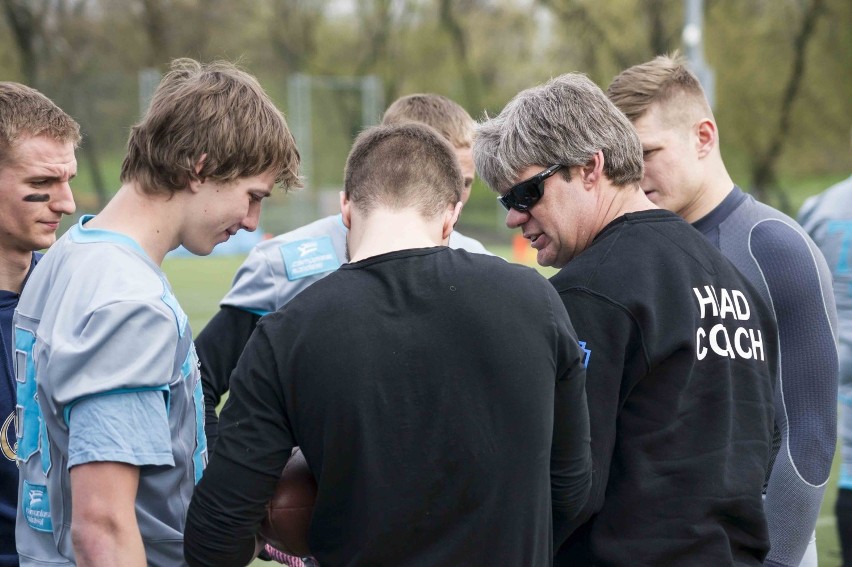 Warsaw Eagles - Warsaw Sharks 45:6. Derby Warszawy dla Orłów...