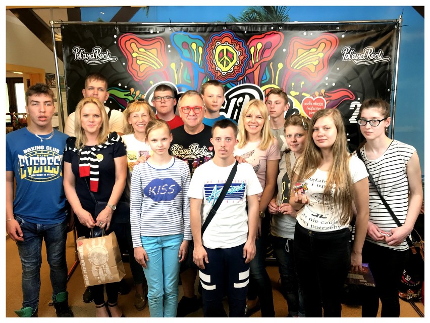 Uczniowie z Kowanówka odwiedzili WOŚP oraz Jurka Owsiaka