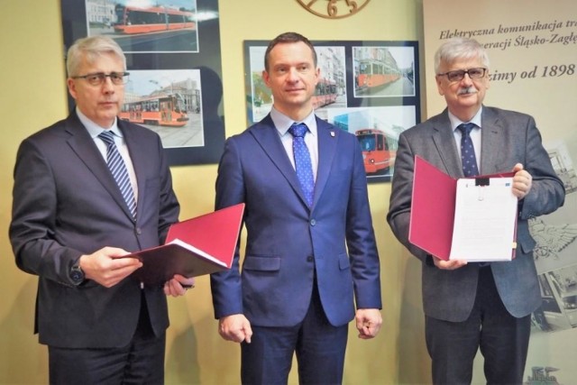 Podpisano umową na modernizację torowiska tramwajowego wzdłuż ul. Chorzowskiej w Świętochłowicach.