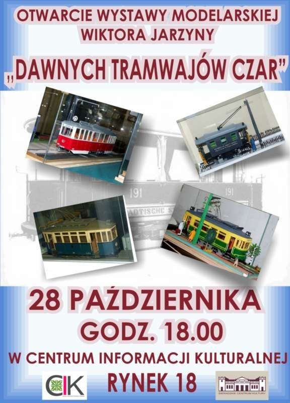 Wystawa modelarska w sieradzkim CIK. Poznaj dawnych tramwajów czar