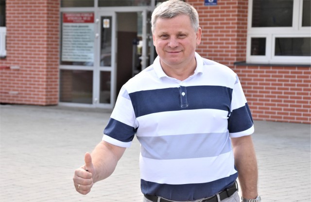 Leszek Kraszewski wypełnił swój obowiązek w Obwodowej Komisji Wyborczej nr 22 w Oświęcimiu.