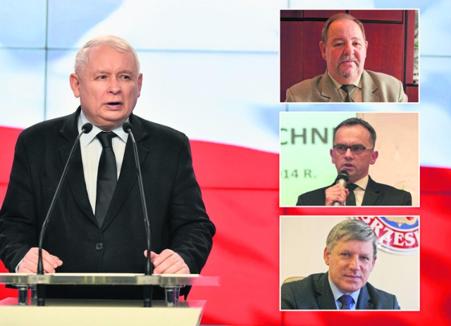 Ludwik Węgrzyn, Marek Bzdek i Grzegorz Wawryka mogą najwięcej stracić na zapowiedzi prezesa PiS Jarosława Kaczyńskiego