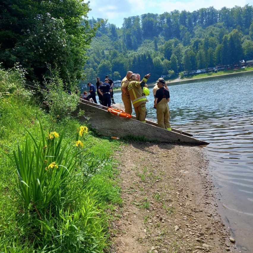 Nie udało się uratować 14-latka, który wpadł do Jeziora Bystrzyckiego w Zagórzu Śląskim