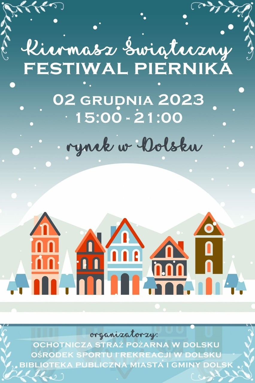 Kiermasz Świąteczny - Festiwal Piernika w Dolsku