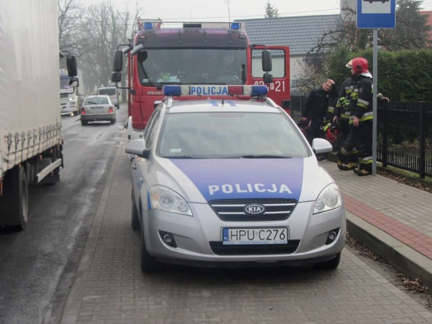 Pożar auta w Żelazkowie