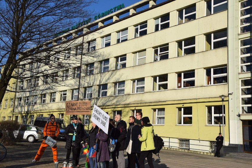 Demonstracja antywęglowa w Katowicach