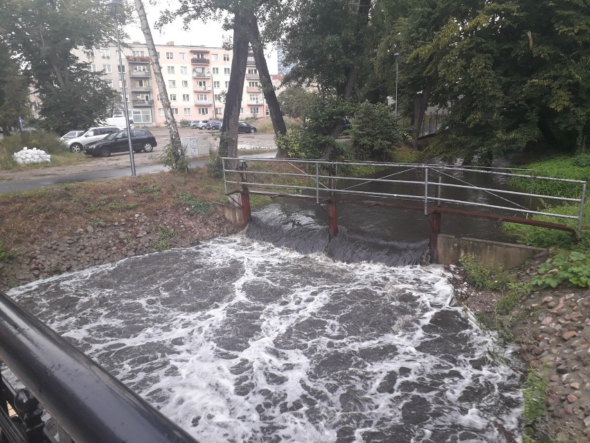 Do istnego oberwania chmury doszło we wtorek, 18 sierpnia w...