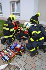 Pożar w Rezydencji dla seniorów w Zabełkowie: Na miejscu 15 jednostek straży pożarnej [ZDJĘCIA]