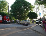 Wypadek motocyklistów w Gliwicach na Toszeckiej [ZDJĘCIA]