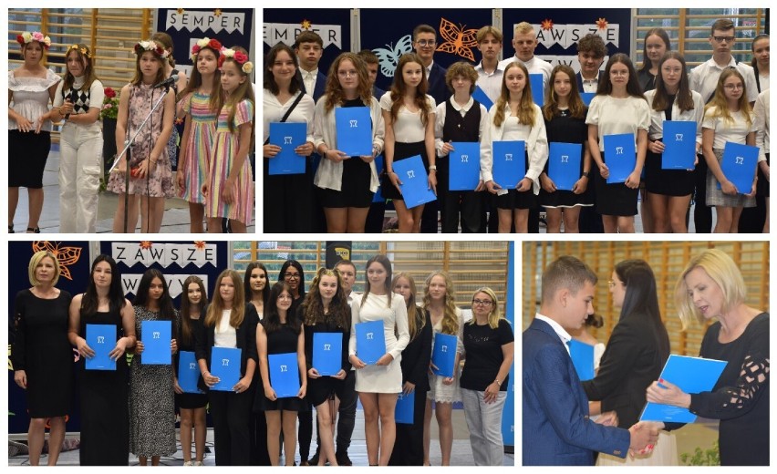 Listy gratulacyjne dla absolwentów klas ósmych z Pleszewa....