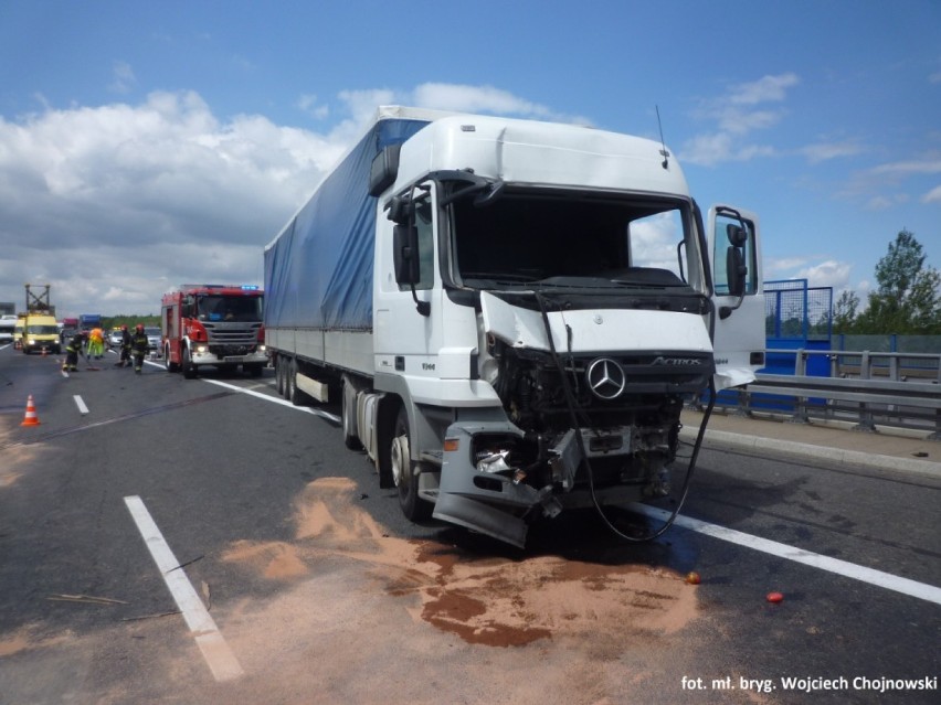 Mysłowice: Wypadek autobusu z żołnierzami na autostradzie A4