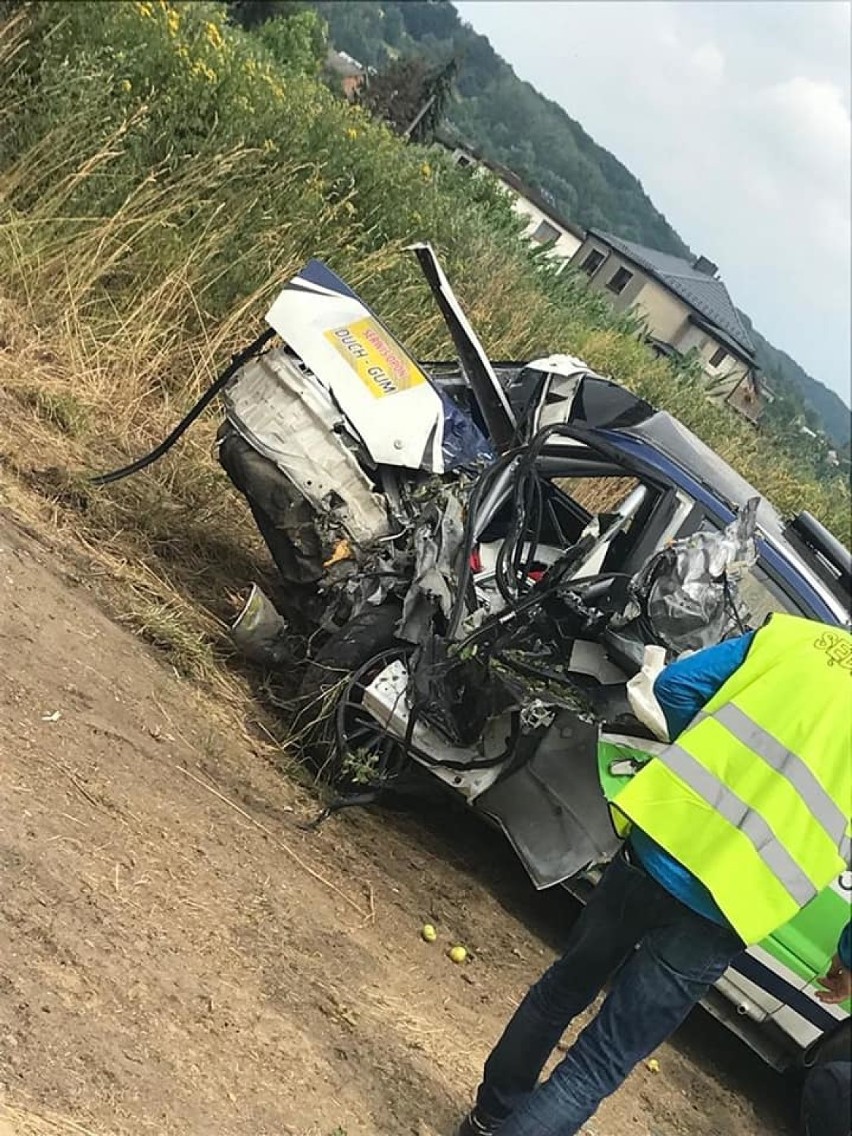 Kierowca i pilot mogą mówić o dużym szczęściu