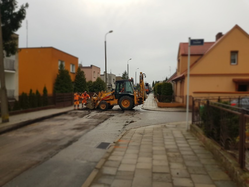 Ruszył remont ulic w Wągrowcu. Do kiedy potrwają prace?