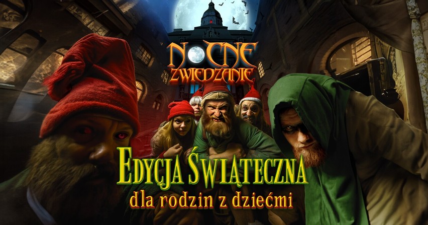 Nocne Zwiedzanie - edycja Świąteczna dla rodzin z dziećmi...