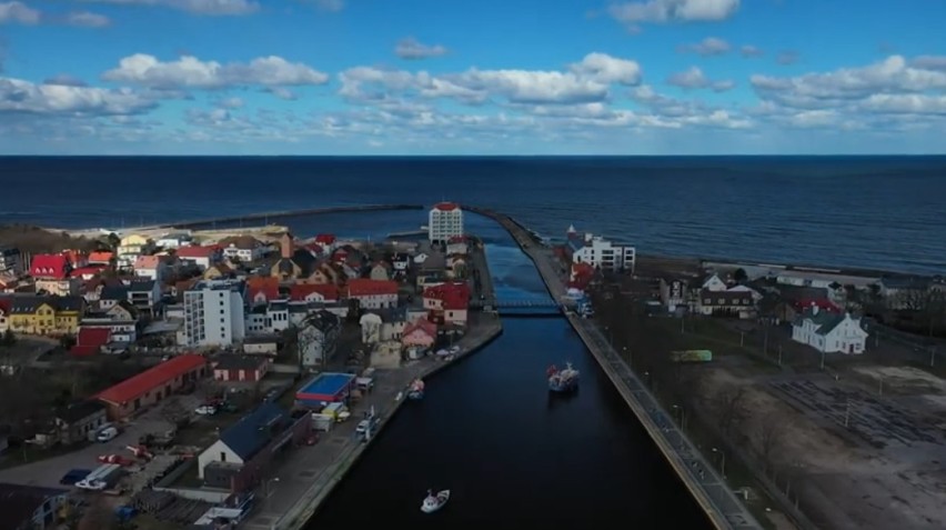 Dronem nad Darłowem. Zobaczcie, co uchwycił Bartosz Góral [ZDJĘCIA, WIDEO]