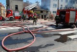 Pożar w Tczewie: Przy ul. 30 Stycznia paliła się kamienica