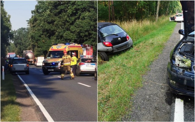 Wypadek na drodze Włocławek - Brześć Kujawski