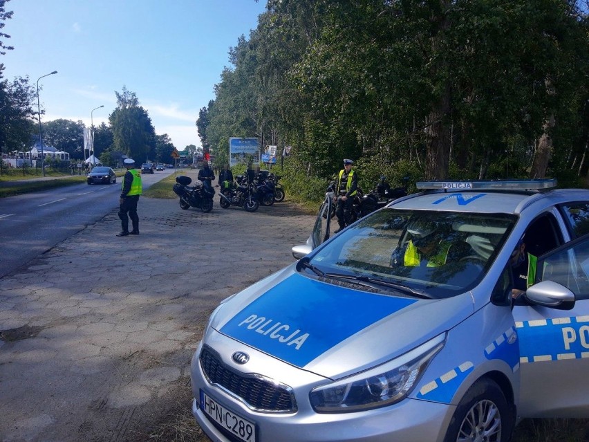 Podsumowanie akcji "Motocykle" na drogach powiatu puckiego - 5 sierpnia 2020