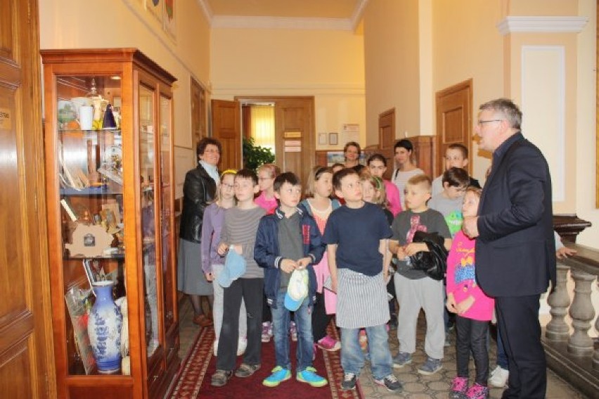 Dzieci odwiedziły Urząd Miasta Sanoka
