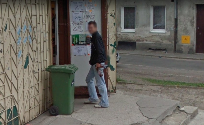 Google Street View na Podgórzu w Wałbrzychu