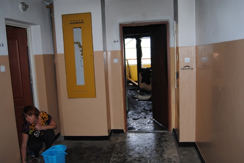 Chrzanów: pijana kobieta podpaliła mieszkanie