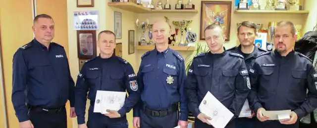 Radziejowscy policjanci obchodzili jubileusz 30, 25 i 20- lecia pracy