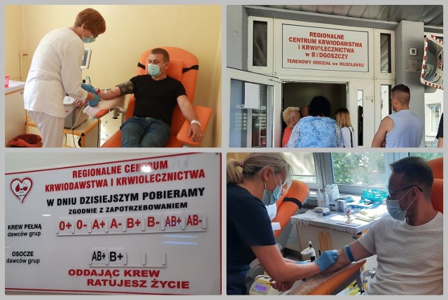 Terenowy Oddział Włocławek - Regionalne Centrum Krwiodawstwa i Krwiolecznictwa w Bydgoszczy przy ul. Lunewil 15 apeluje do krwiodawców.