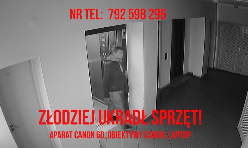 Kradzież w Poznaniu. Szukają złodzieja sprzętu...