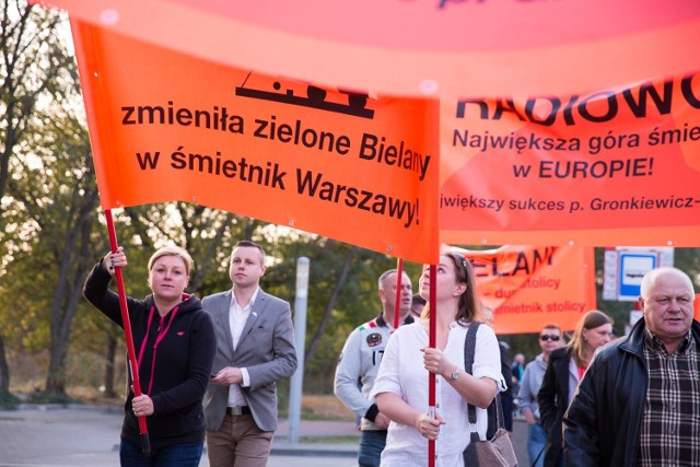 Wysypisko Radiowo. Mieszkańcy Bielan znów wychodzą na ulice by protestować