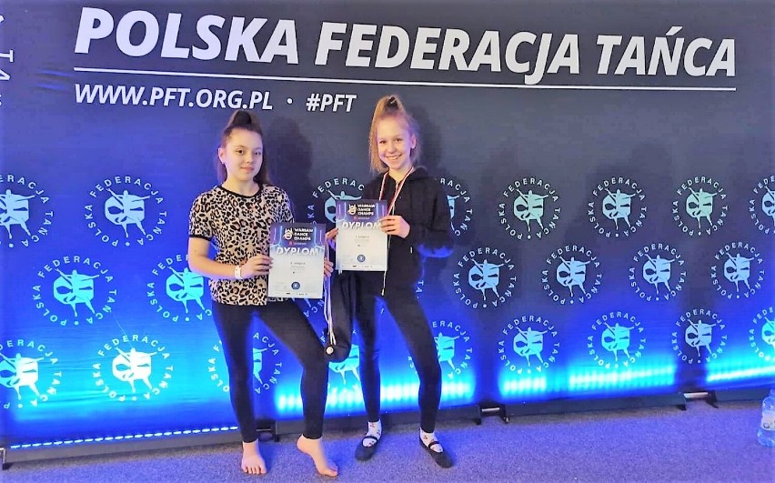 Chełmskie tancerki zajęły czołowe miejsca w międzynarodowym turnieju tańca w Warszawie