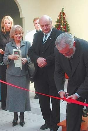 W uroczystości otwarcia uczestniczyli m.in. prezydenci miasta. Fot: Bożena Biczkowska