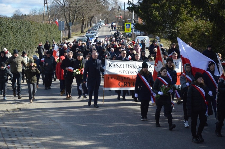 Po raz kolejny zebrani przeszli ulicami Gołubia.