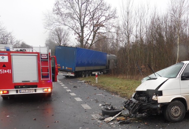 Policja ustala okoliczności wypadku w Wandzinie.