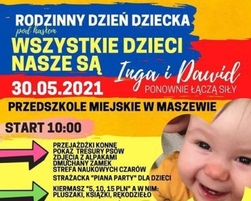 Rodzinny Dzień Dziecka w Maszewie. Będzie dużo atrakcji