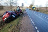 Wypadek w gminie Debrzno: Co robił kierowca volkswagena?